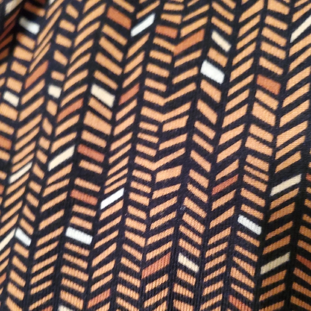 Notations Black And Brown Patterned Cardigan - image 6